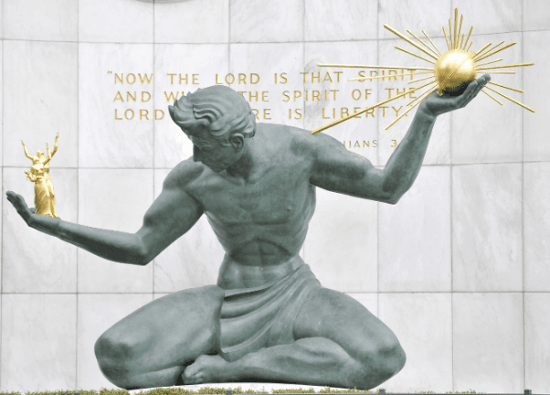 Spirit of Detroit Statue